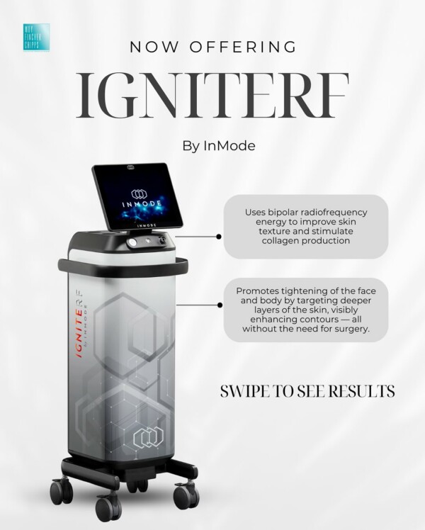 New device alert!Now offering IgniteRF by InMode! 
Featuring both QuantumRF 10 & 25 handpieces, this powerful duo delivers targeted skin tightening and contouring—from small, delicate areas to larger zones—all with minimal downtime.

Book your consultation to see how IgniteRF can transform your skin.

3 easy ways to book!
Book Online: link in bio

MoyFincherChipps LosAngeles BeverlyHills IgniteRF InMode